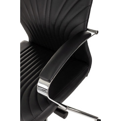 Офисное кресло Бюрократ CH-610SL-Lux (черный, экокожа)