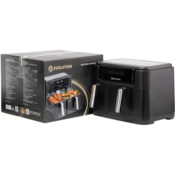 Аэрофритюрница Evolution AIRO DualVarioZone 10L (AIRO 10600 Dual)