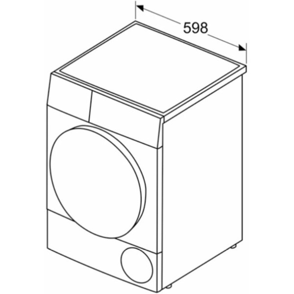 Сушильная машина Bosch Serie 8 WQB245B40