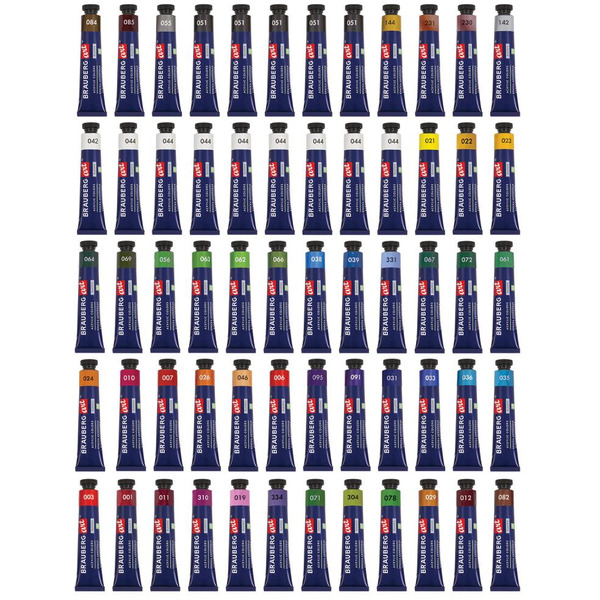 Краски акриловые художественные BRAUBERG ART 192246