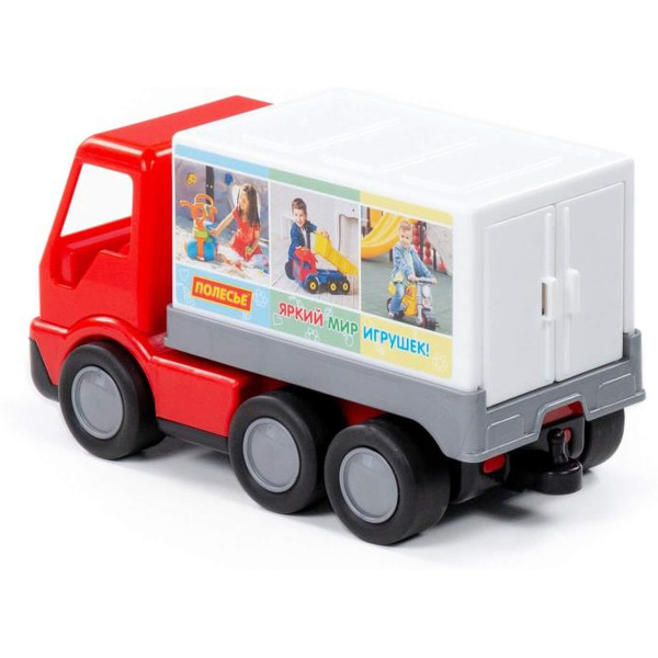 Автомобиль-фургон трёхосный Полесье 92274 Базик