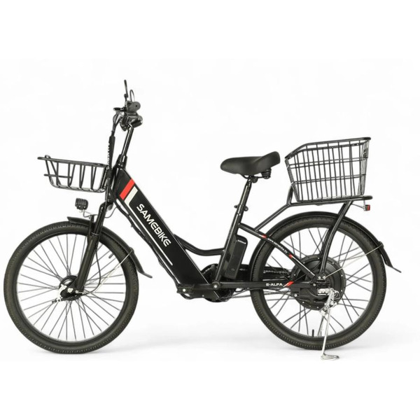 Электровелосипед SAMEBIKE Е-Alfa New SB-E-ALFA500-48/13 (черный)