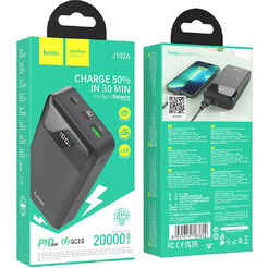 Внешний аккумулятор Hoco J102A 20000mAh (черный)