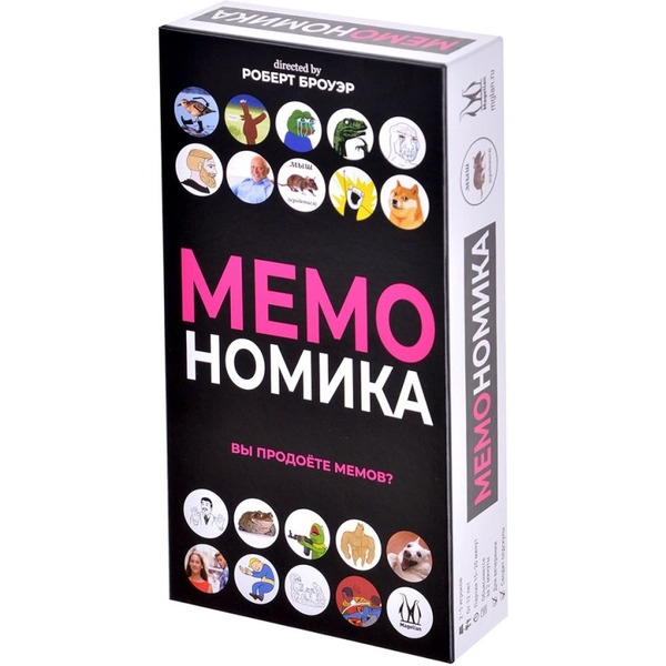 Настольная игра Магеллан Мемономика MAG119918