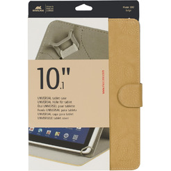 Универсальный чехол для планшета Rivacase 3017 10.1" (бежевый)