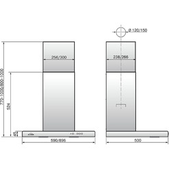 Вытяжка Elikor Квадра 90П-650-К3Д 943863 (антрацит)