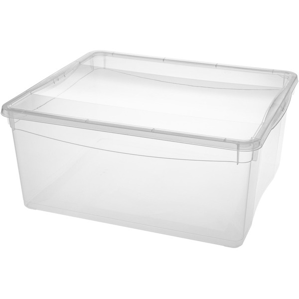 Ящик для хранения Бытпласт Econova Кристалл 18 л 431249301