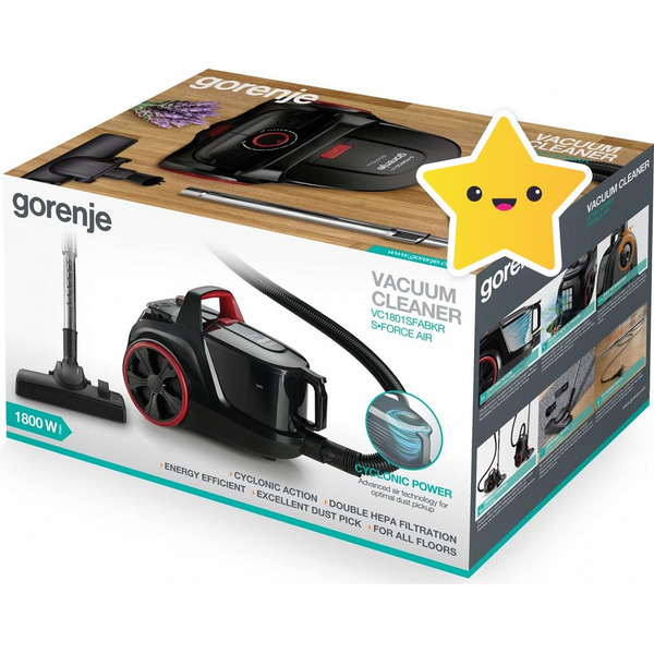 Пылесос Gorenje VC1801SFABKR