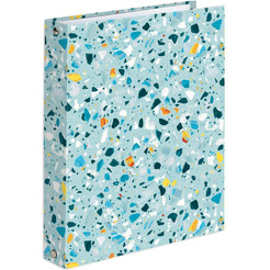 Тетрадь BRAUBERG 404077 на кольцах А5 175х215мм, 120л, твердый картон, клетка