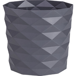 Кашпо La Decoro Диамант КШ-4636 (антрацит)