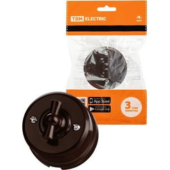 Выключатель TDM Electric Виви SQ1820-1406 (коричневый)