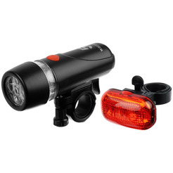 Комплект велосипедных фонарей Jingyi JY-808C+JY-289T