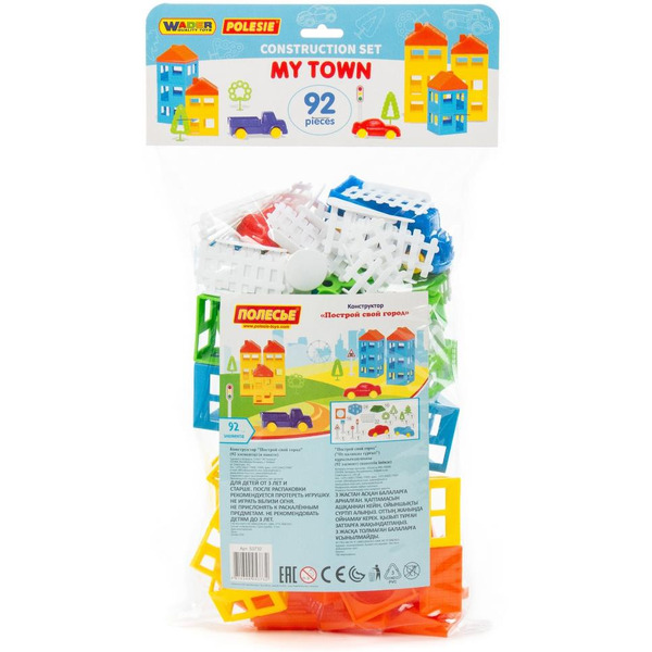 Конструктор Полесье 53732 Построй свой город