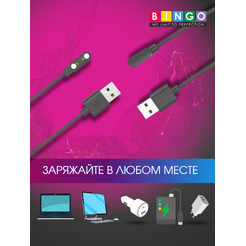 Кабель BINGO для HAYLOU Solar Plus RT3 LS16 Черный