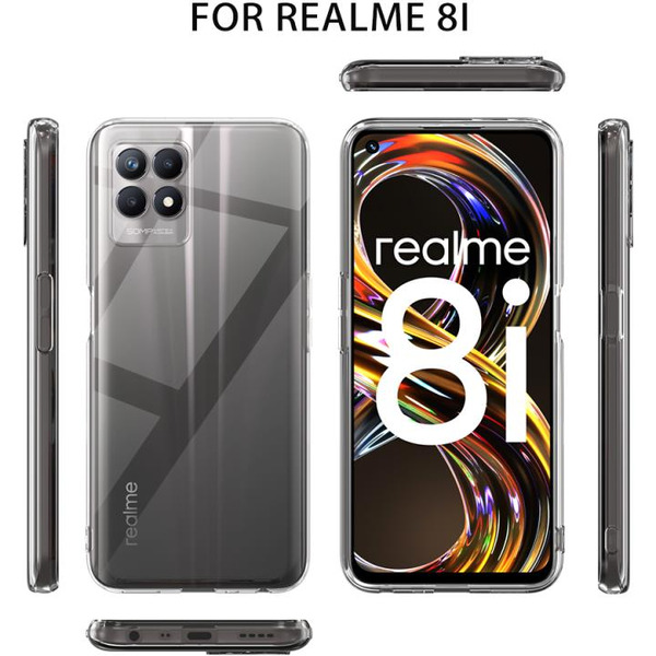 Бампер Bingo TPU 2.0mm для REALME 8i Белый