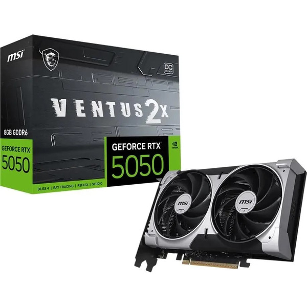 Видеокарта MSI GeForce RTX 5050 8G Ventus 2X OC