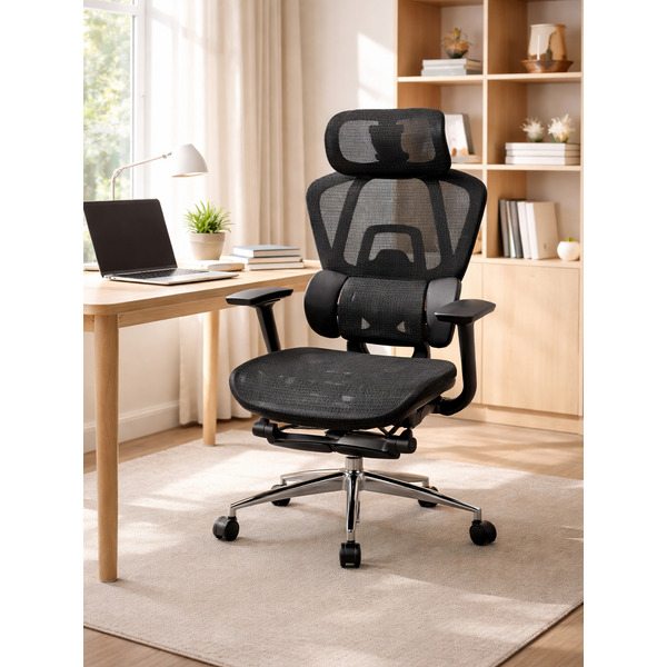 Кресло компьютерное myroo Office Agile Black (T804-B)