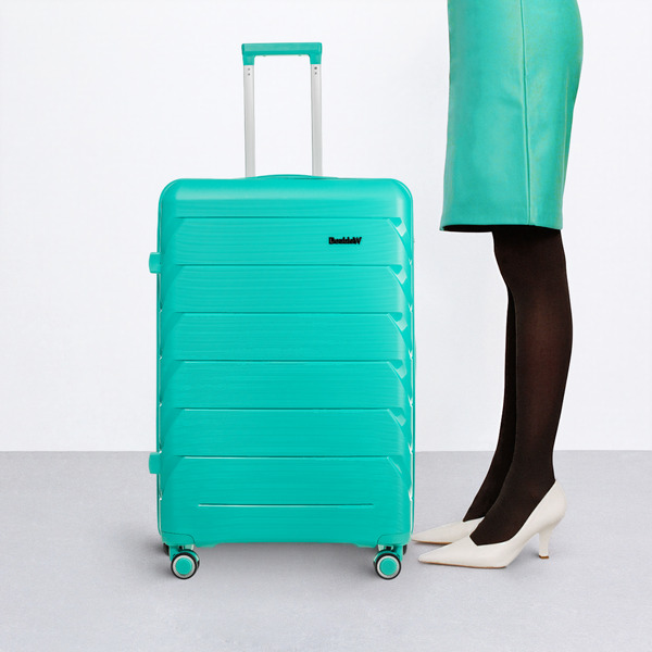 Чемодан DoubleW YF-PP02 (L, голубой)