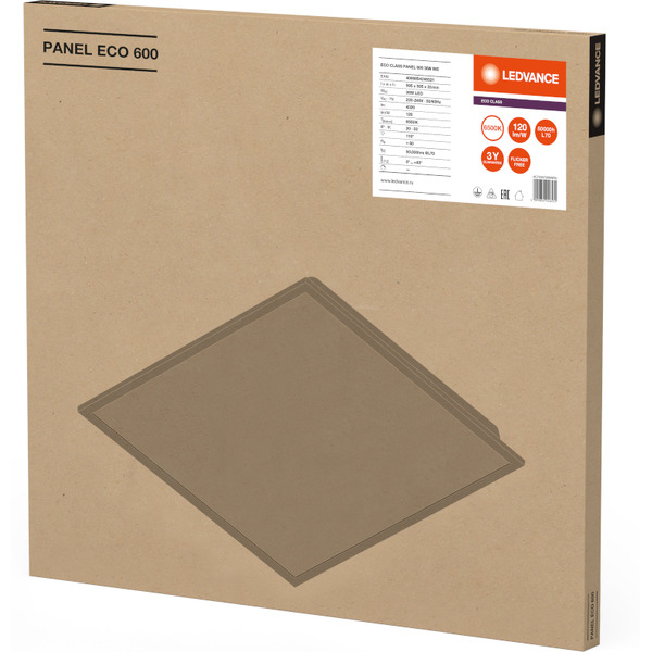 Светильник LEDVANCE PANEL 600 36W 6500К