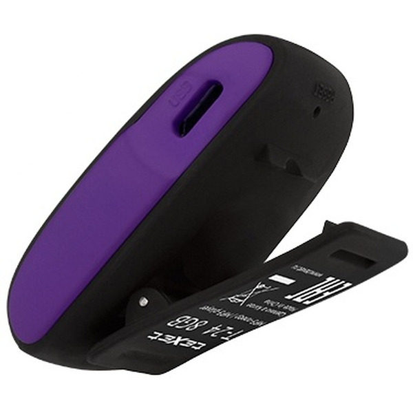 MP3 плеер TEXET T-24 8ГБ черный-фиолетовый