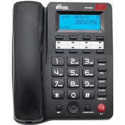Проводной телефон Ritmix RT-550 черный