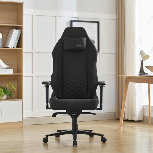 Игровое кресло EVOLUTION TITAN FABRIC Black