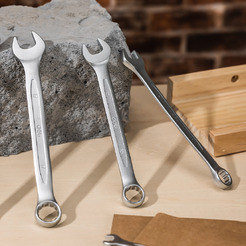 Набор ключей комбинированных Deli EDL130008A