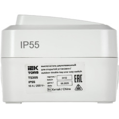 Выключатель IEK TORS TS-V20-0-10-55-K01