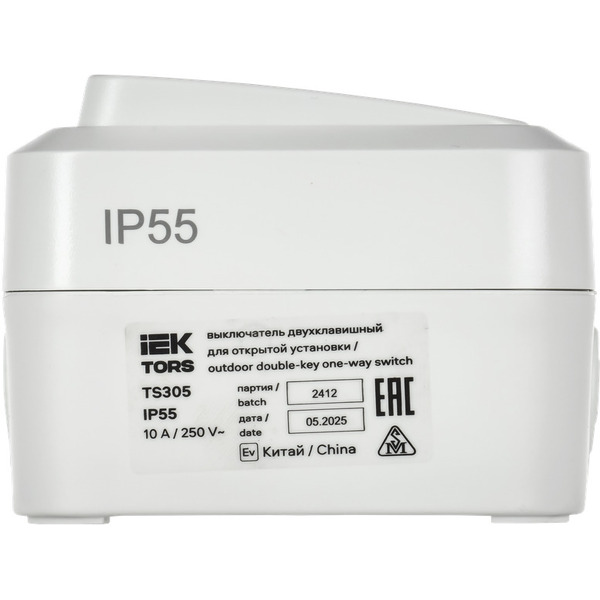 Выключатель IEK TORS TS-V20-0-10-55-K01