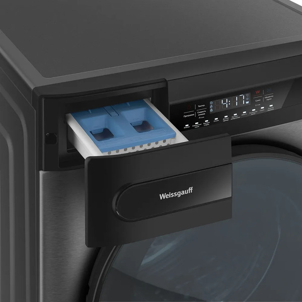Стирально-сушильная машина WEISSGAUFF WMD 49411 DC Inverter Steam Grey
