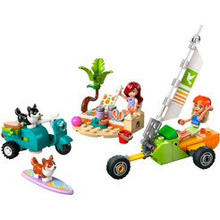 Конструктор LEGO Friends 42641 Собаки-серфингисты и приключения на скутере