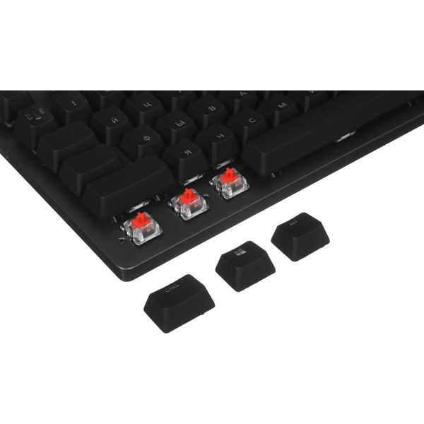 Клавиатура Logitech G512 Carbon GX Red 920-009374 (черный, с гравировкой)