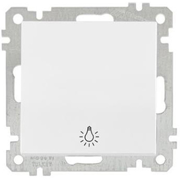 Выключатель для управления рольставнями Mutlusan 2100-406-0101 белый (21 серия)