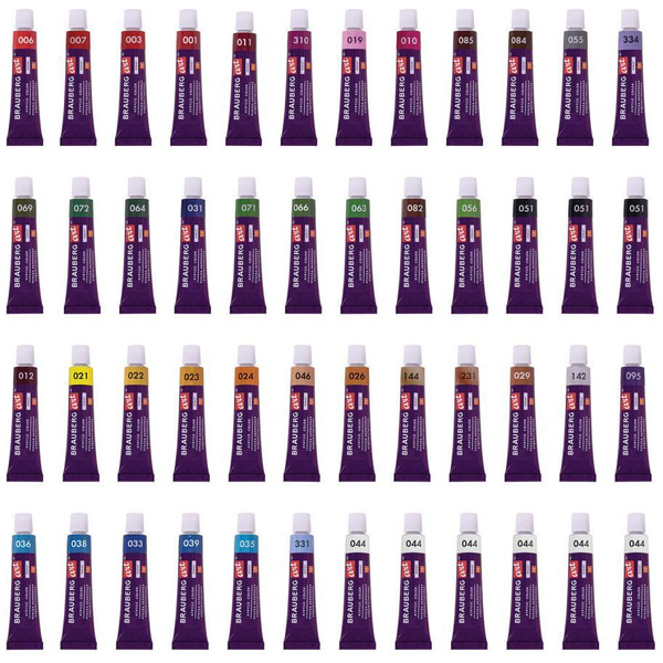 Краски акриловые художественные BRAUBERG ART DEBUT 192295