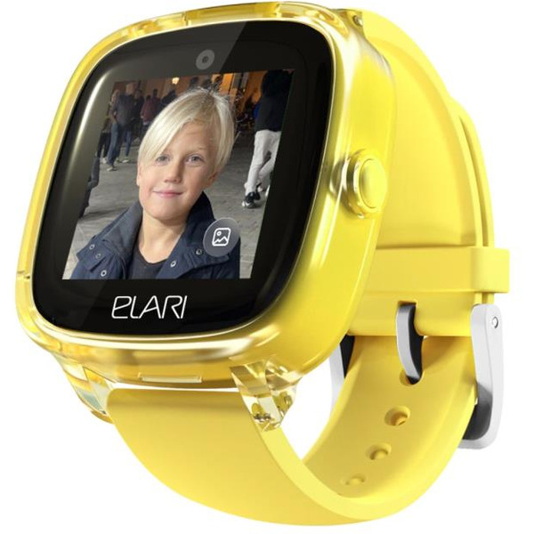 Детские умные часы Elari KidPhone Fresh 4G KP-4G-F-Y (желтый)