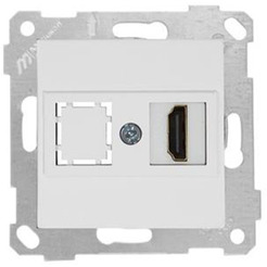 Розетка Mutlusan Rita 2200-457-0101 (белый)
