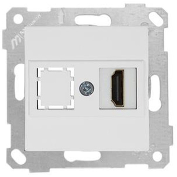 Розетка Mutlusan Rita 2200-457-0101 (белый)