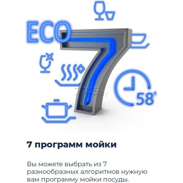 Настольная посудомоечная машина MAUNFELD MWF07IM