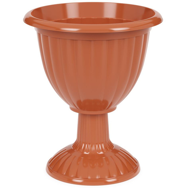 Вазон Альтернатива Жасмин М1329 (коричневый)