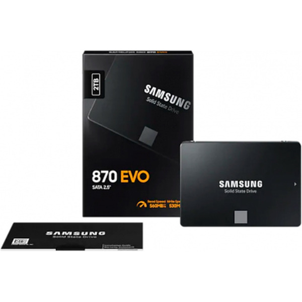 SSD Samsung 870 Evo 2TB MZ-77E2T0BW