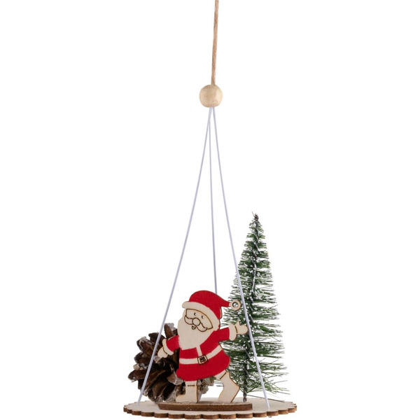 Украшение Волшебная страна 106441 SYMZPA-4423219 "Санта в лесу"