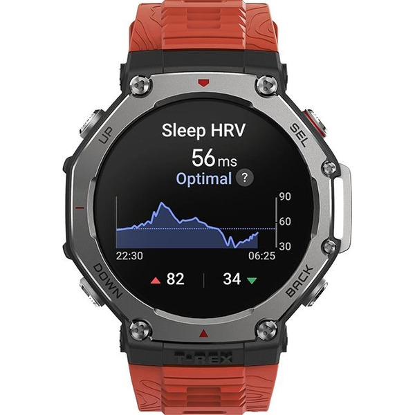 Умные часы Amazfit T-Rex 3 (серый/красный)