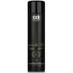 Лак для волос Constant Delight без запаха черный экстрасильной фиксации №3 400мл