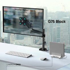 Кронштейн для мониторов Onkron G75 (черный)