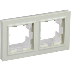 Рамка IEK Brite РУ-2-БрКр-44