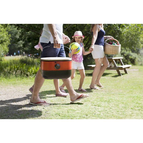 Портативный газовый гриль Sahara Mini BBQ (кремовый)