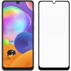 Защитное стекло Case Full Glue для Samsung Galaxy A13 (глянец черный)