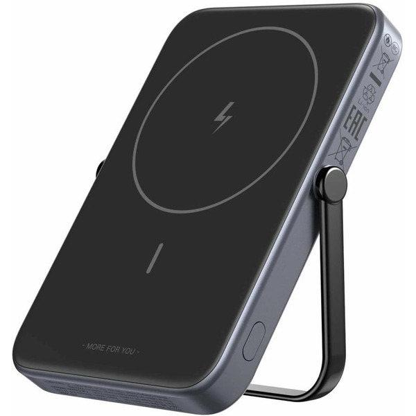 Внешний аккумулятор UGREEN PB571-35605B 5000mAh Magnetic Wireless Power Bank Gray