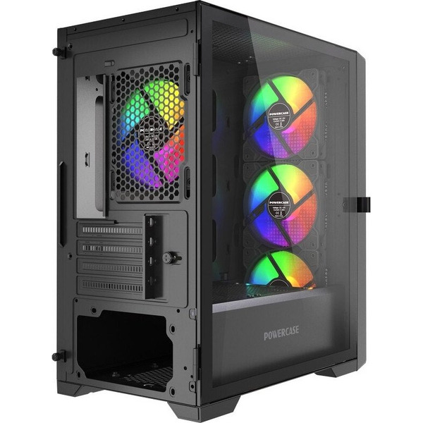 Корпус Powercase Alisio Micro X4B V2 LE CAMCXB-A4-LE
