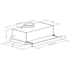 Вытяжка HOMSair Flat 60 Glass (белый)
